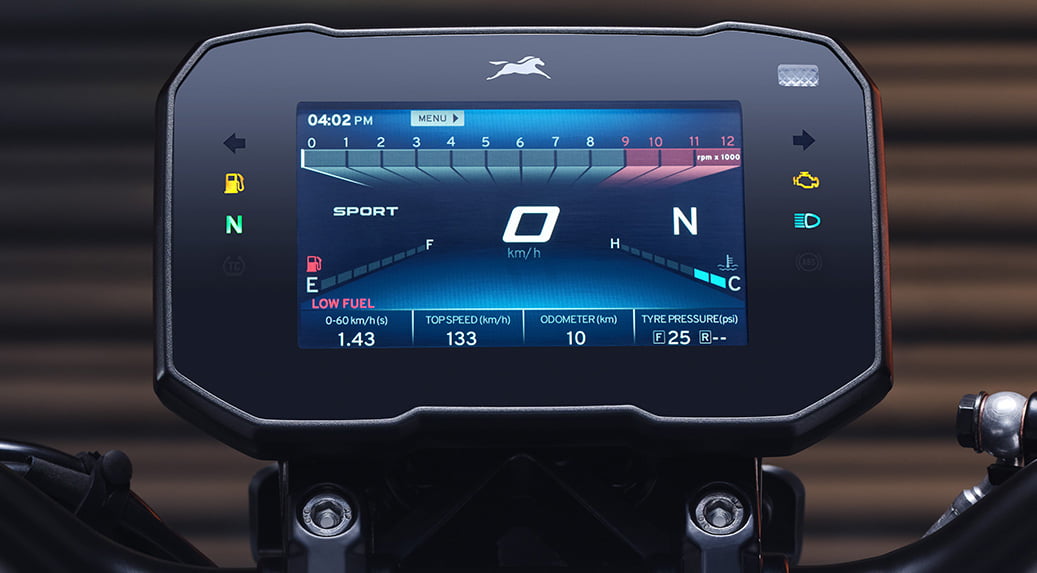 Apache RTR 310 Instrument Cluster